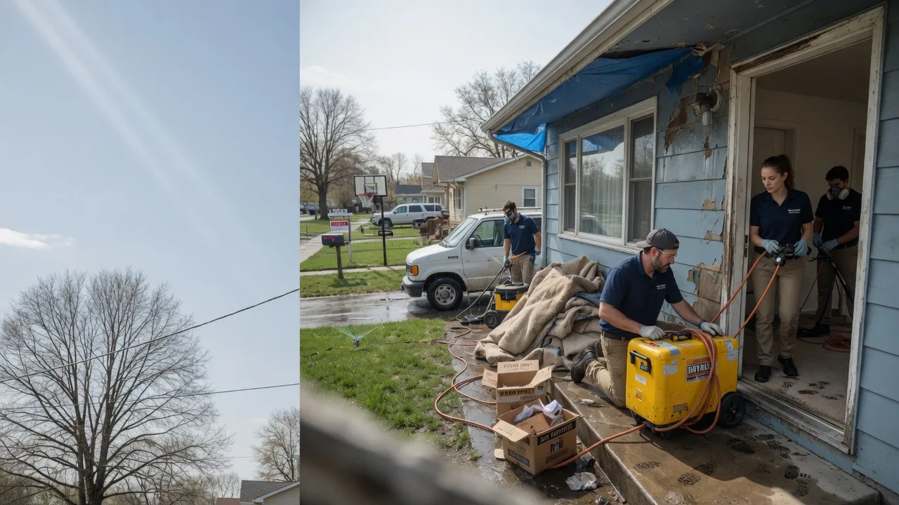 Basement Flood Cleanup in Lyndon Station, WI near me